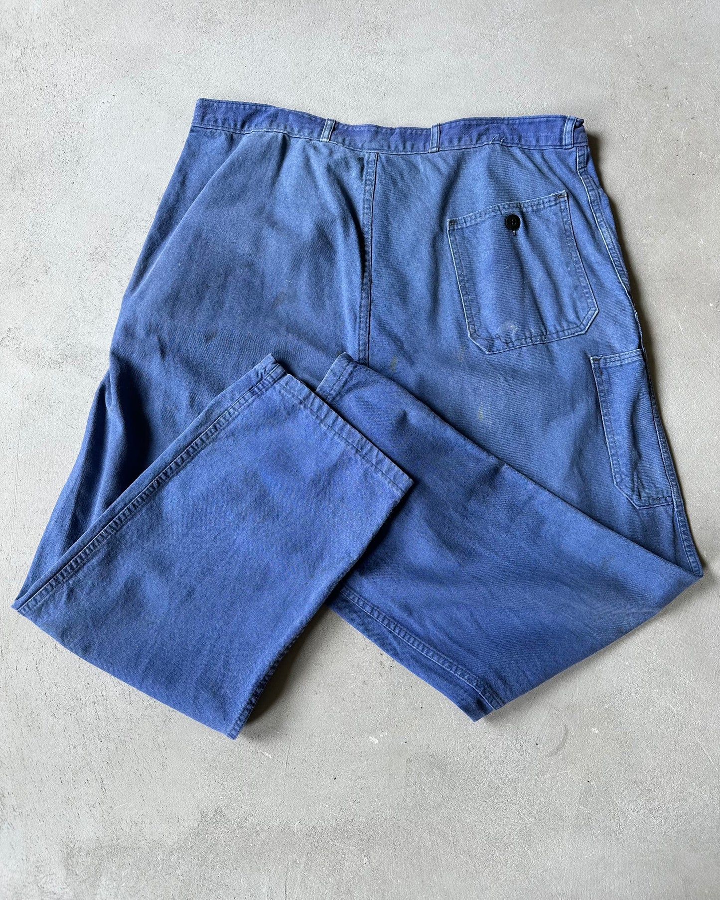 1970s - Blue Euro Work Pants - 38x30
