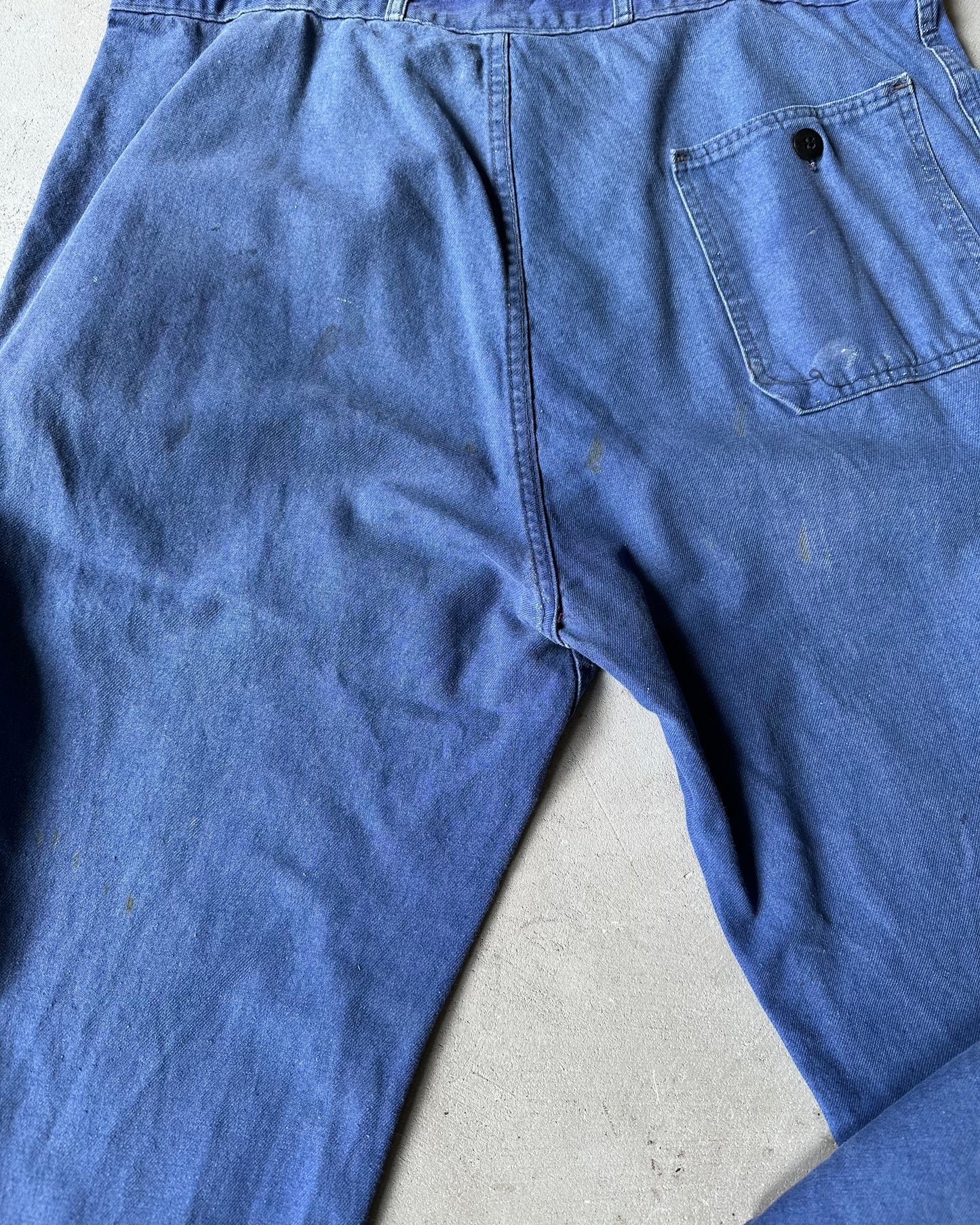 1970s - Blue Euro Work Pants - 38x30