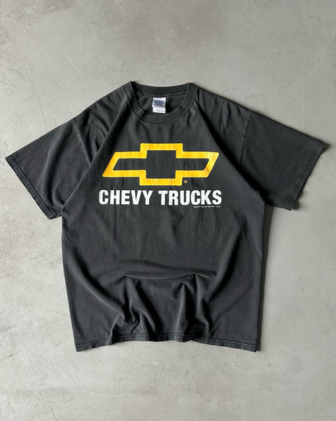 1990s - Faded Black Chevy T-Shirt - M/L