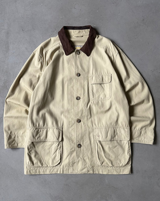 1990s - Beige Camel Barn Jacket - XL