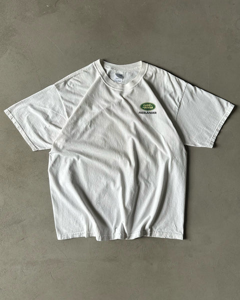 1990s - White Land Rover Freelander T-Shirt - XL