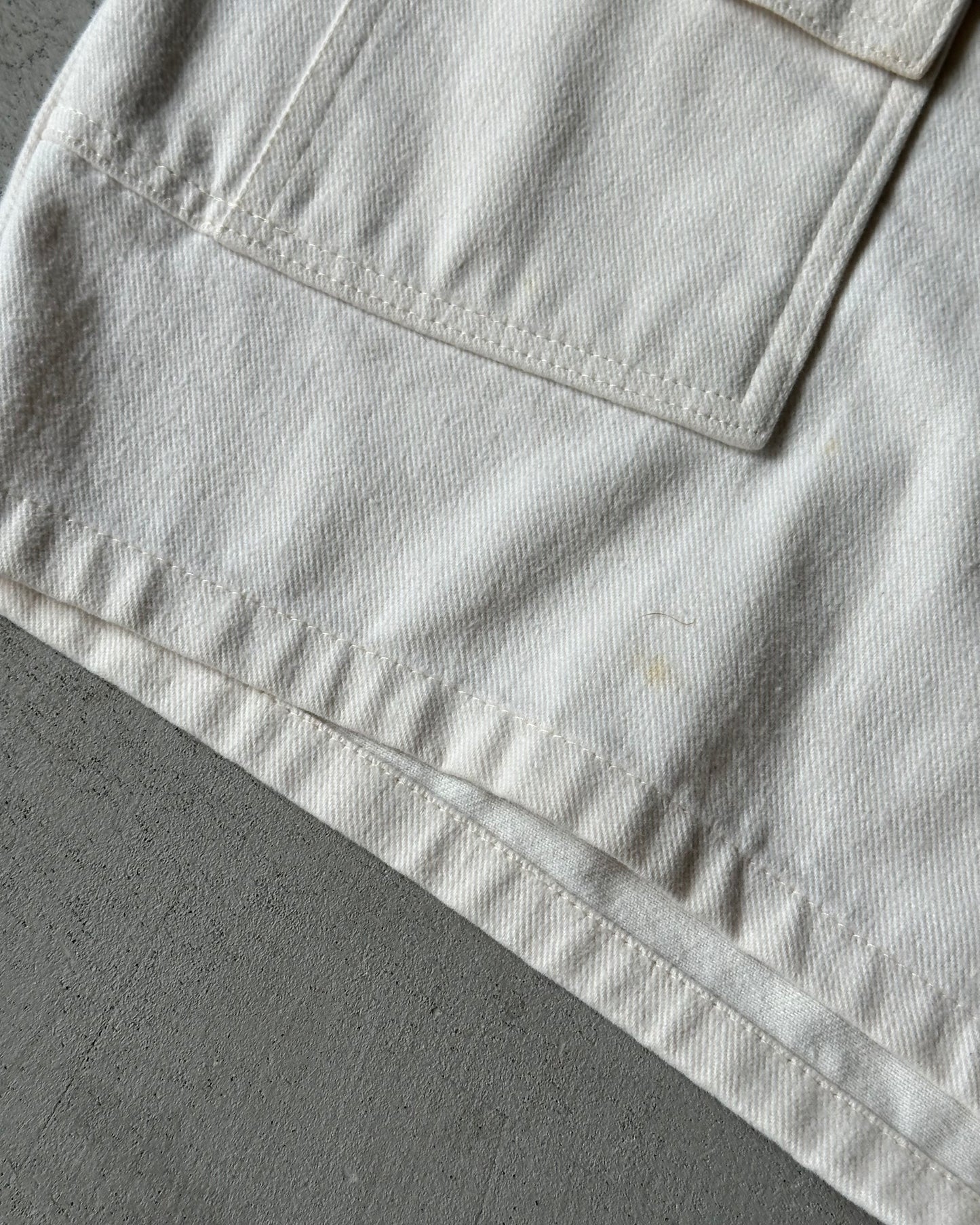 1970s - White Bush Shorts - 35