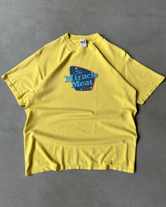 2000s - Yellow SPAM T-Shirt - L