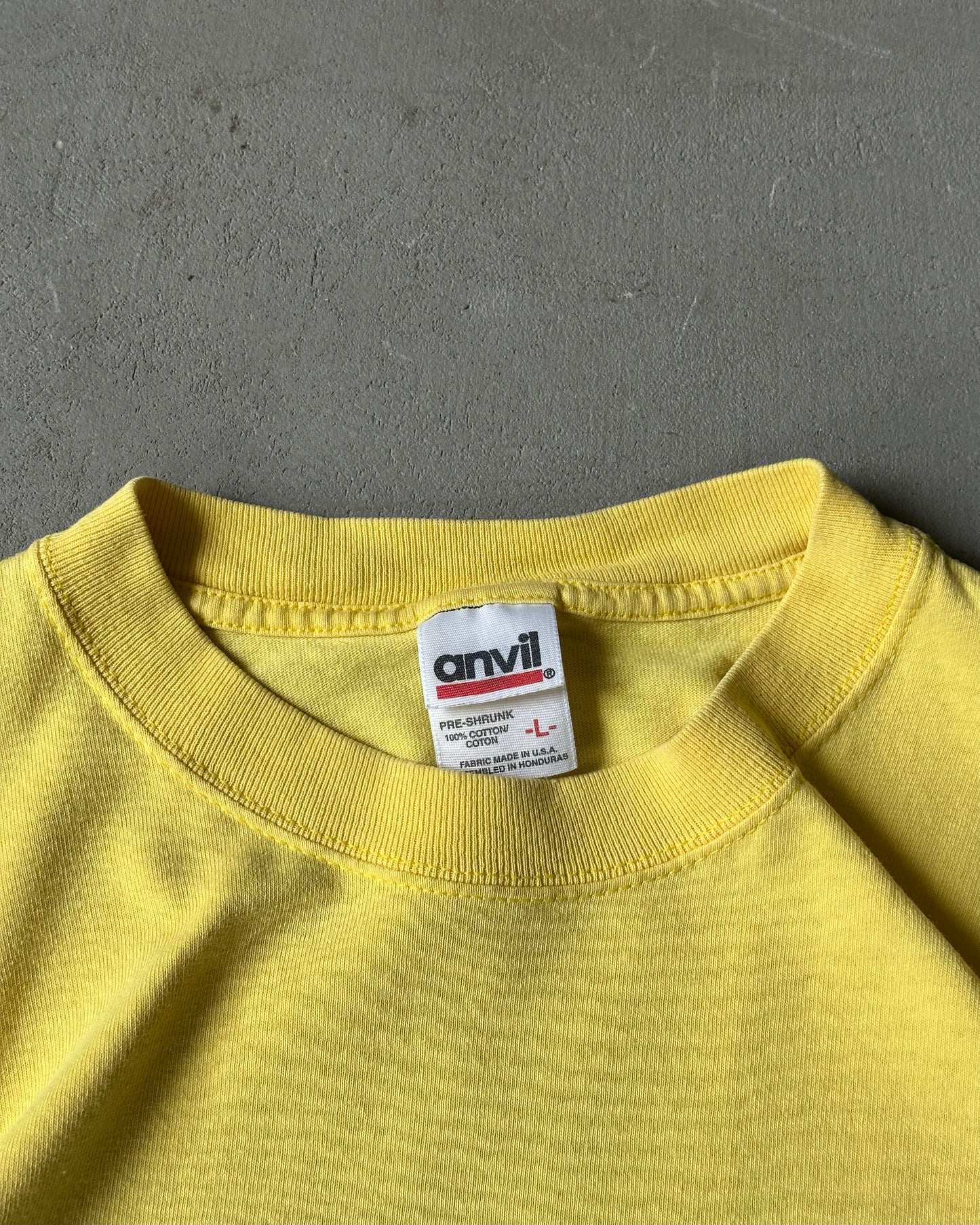 2000s - Yellow SPAM T-Shirt - L