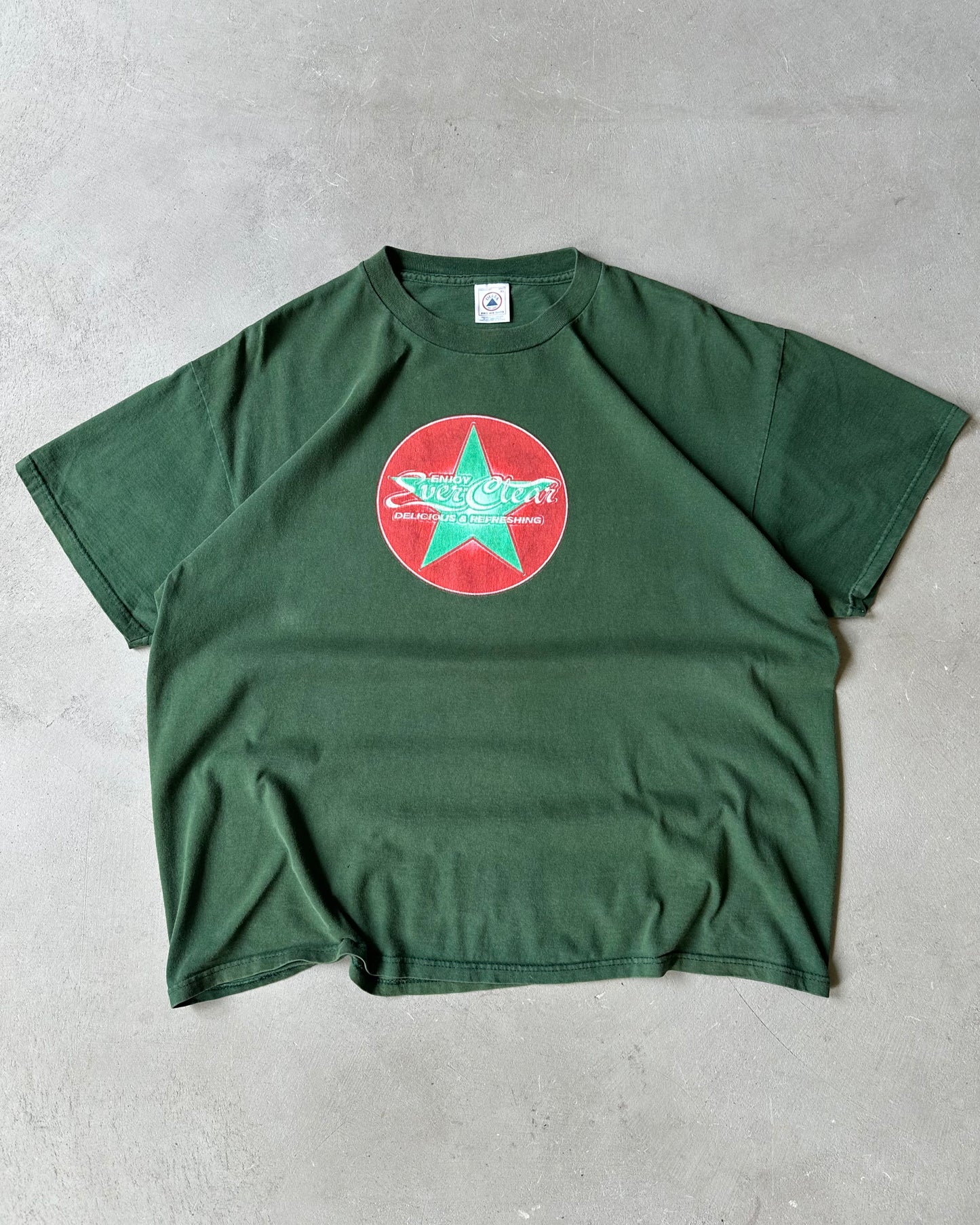 1990s - Green EverClear T-Shirt - XL