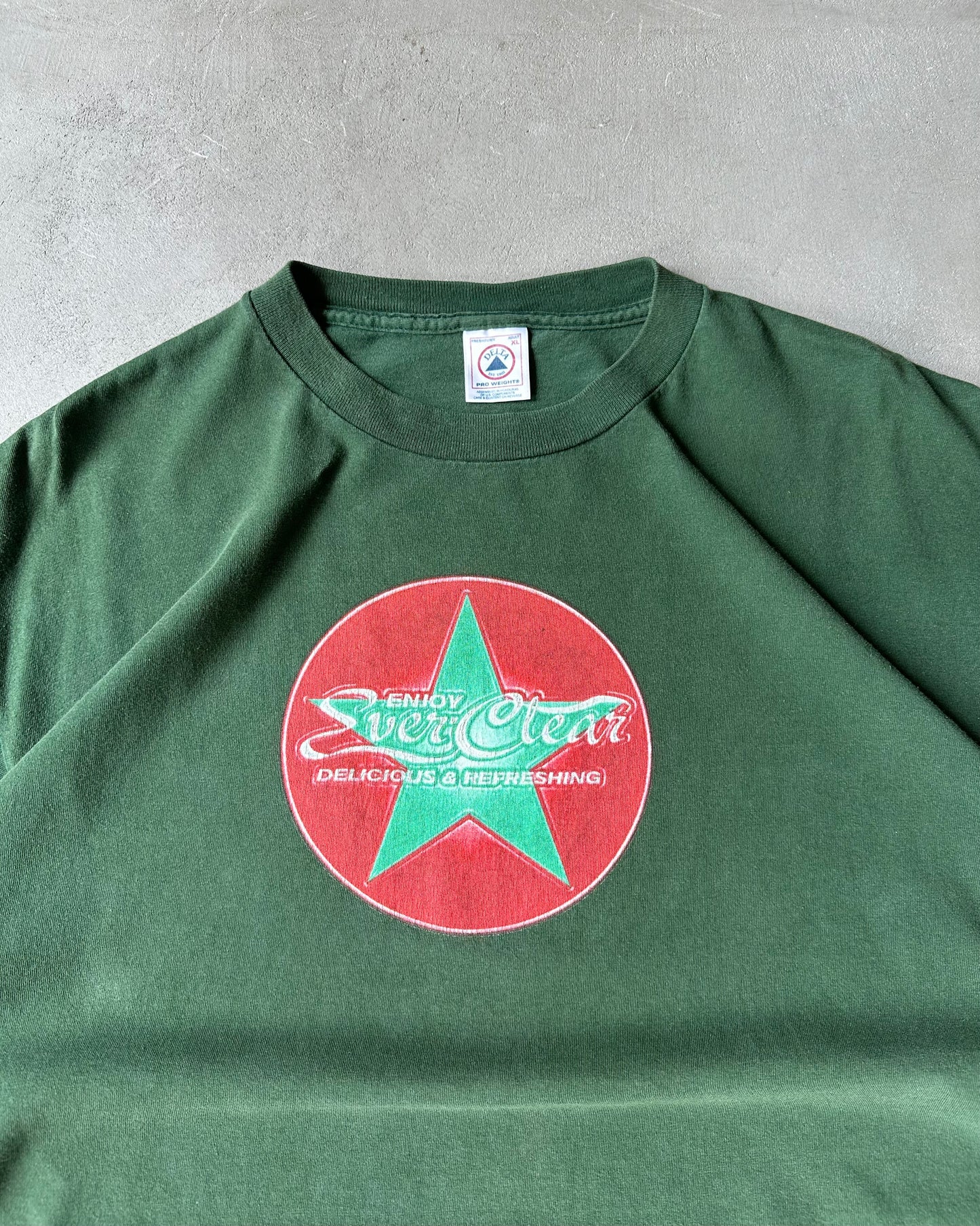 1990s - Green EverClear T-Shirt - XL