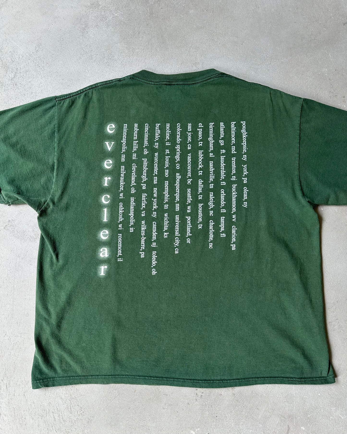1990s - Green EverClear T-Shirt - XL