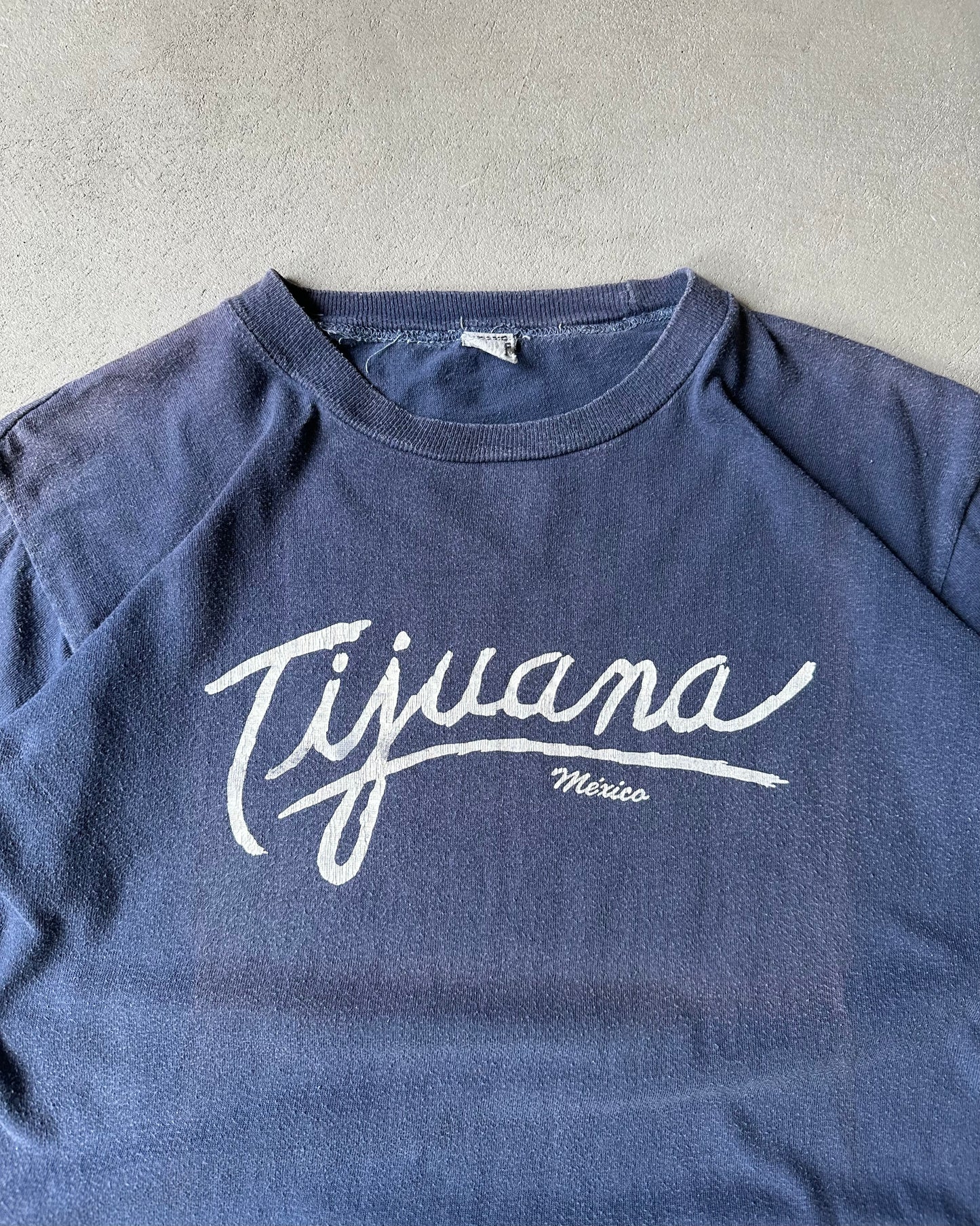 1960s - Navy Tijuana T-Shirt - XS