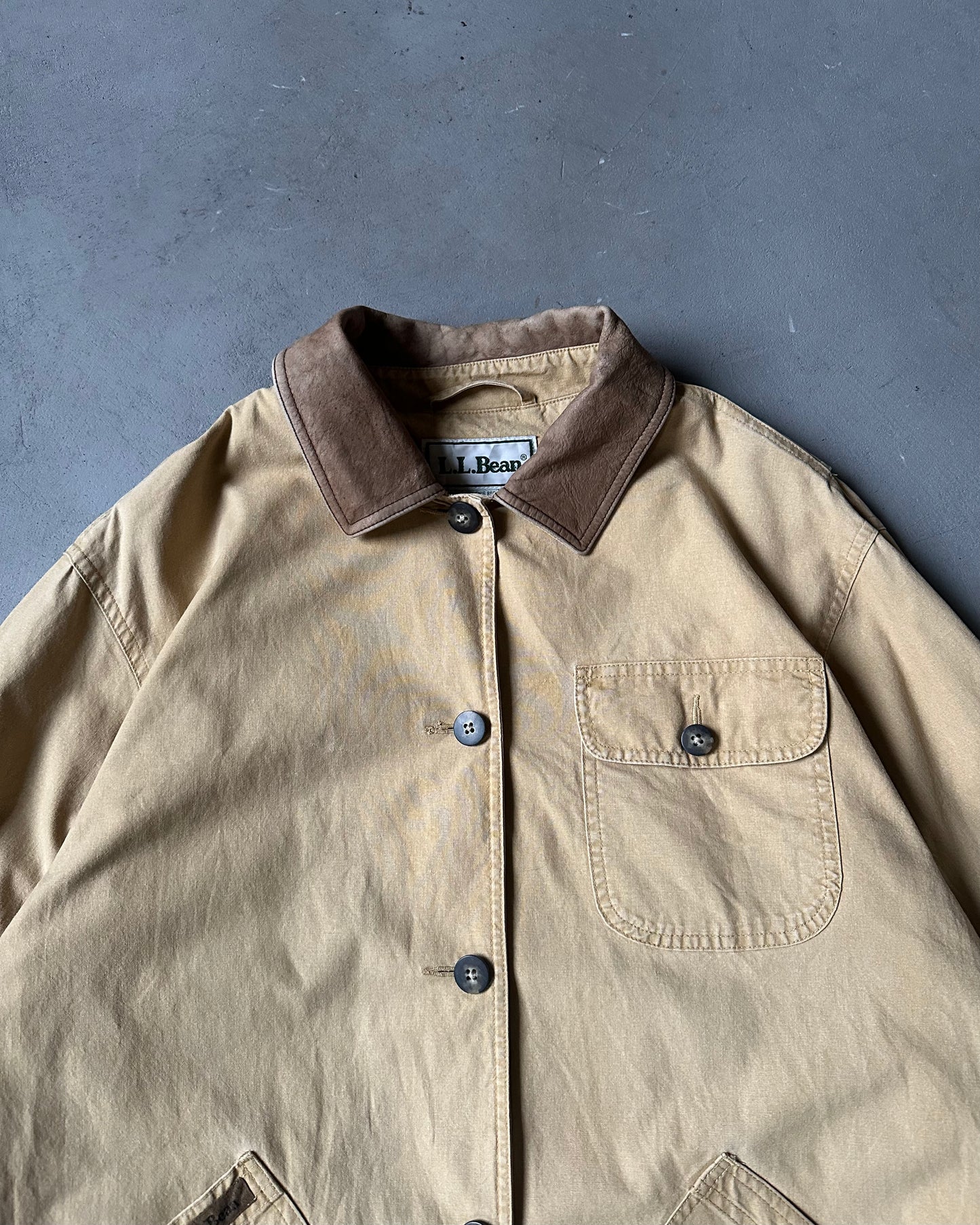 1990s - Butter L.L.Bean Women's Barn Jacket - (W)L