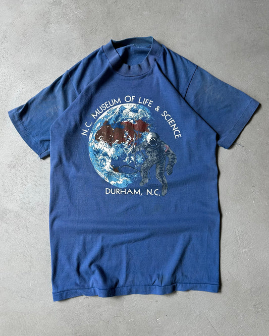 1980s - Blue Museum Of Life T-Shirt - XS/S