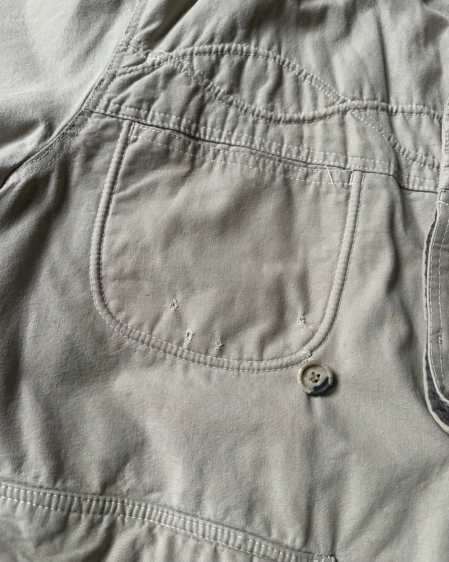 1990s - Beige Lemon Barn Jacket - M