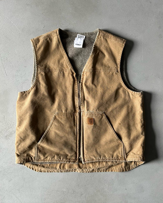 2000s - Duck Carhartt Work Vest - XL