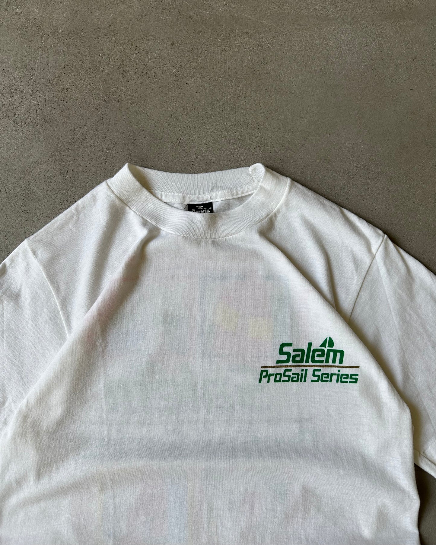 1990s - White Salem T-Shirt - S