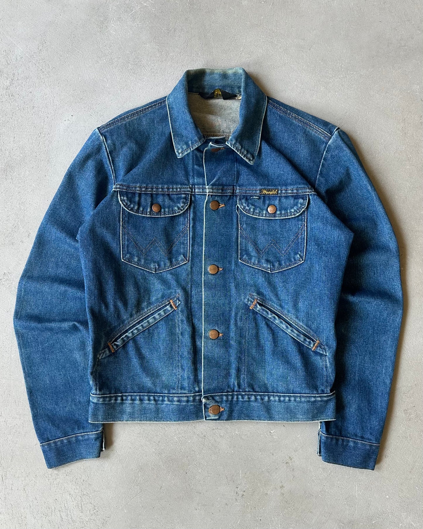 1980s - Wrangler Denim Jacket - S