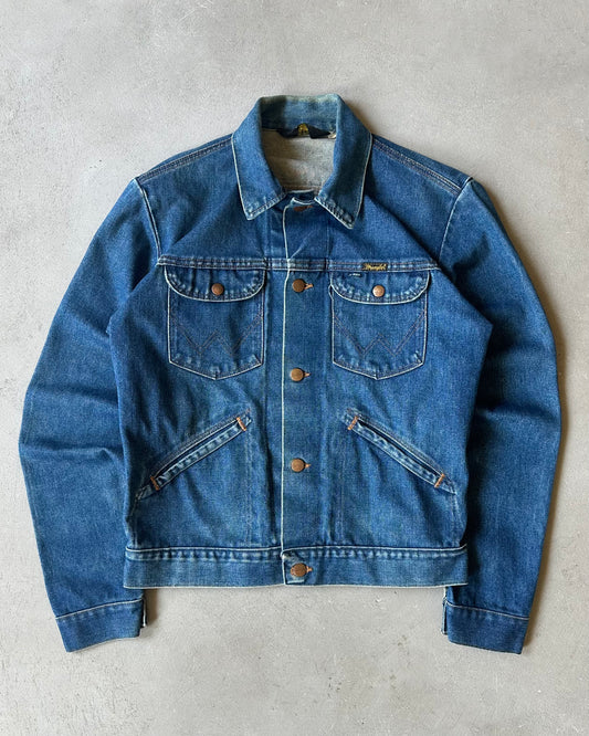 1980s - Wrangler Denim Jacket - S