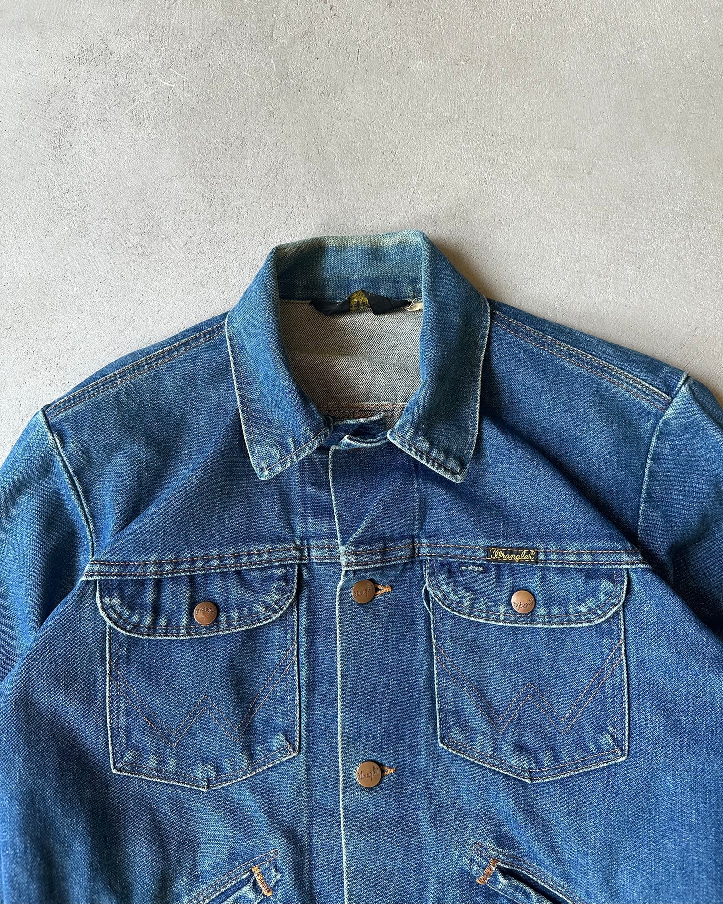 1980s - Wrangler Denim Jacket - S