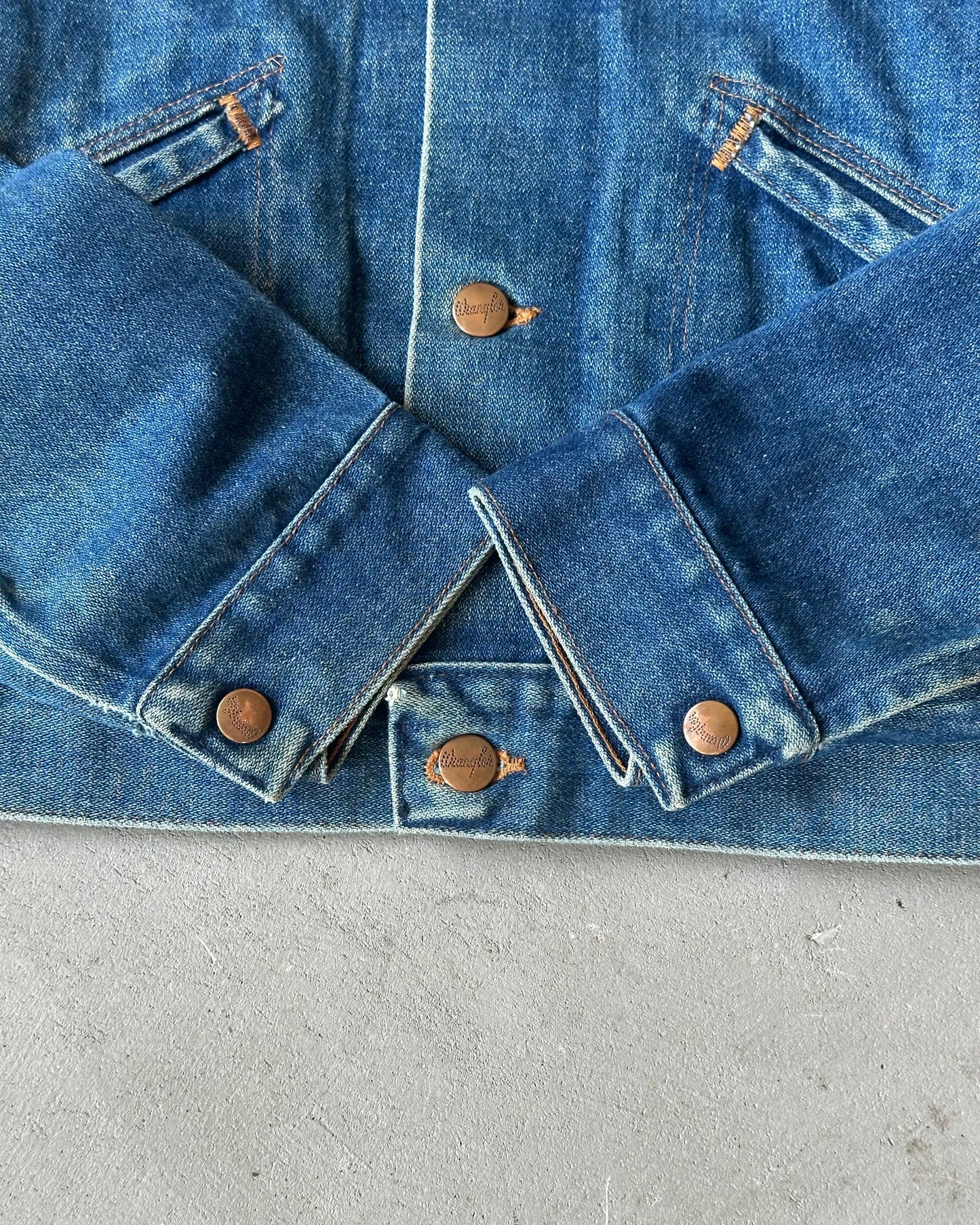 1980s - Wrangler Denim Jacket - S