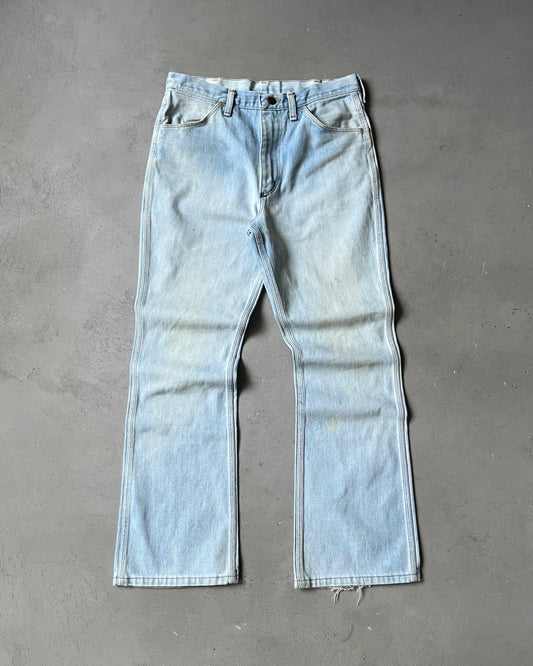 1970s - Lightwash Wrangler Bootcut Jeans - 31x30
