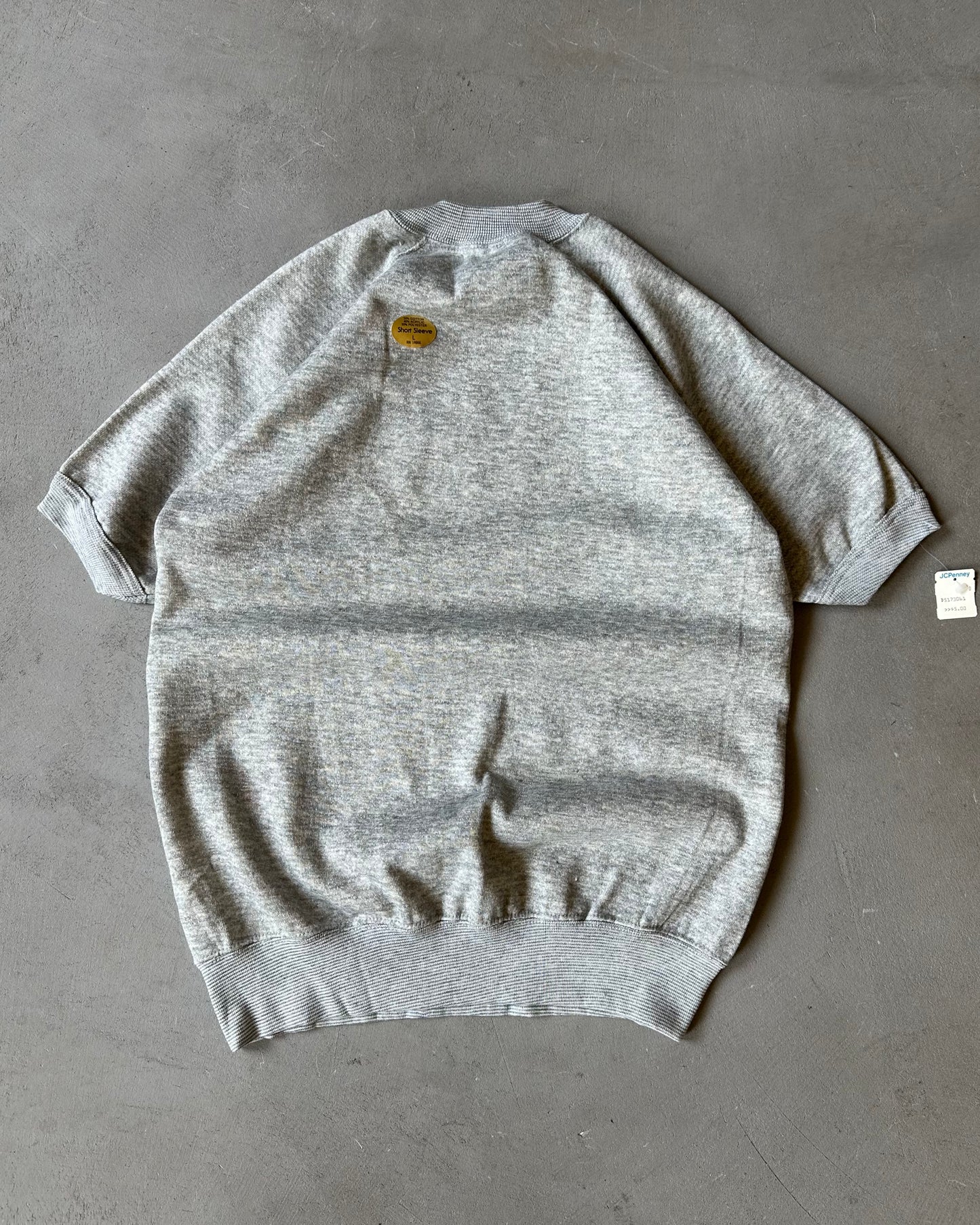 1980s - DSWT Grey JC Penney Short Sleeve Crewneck - M/L