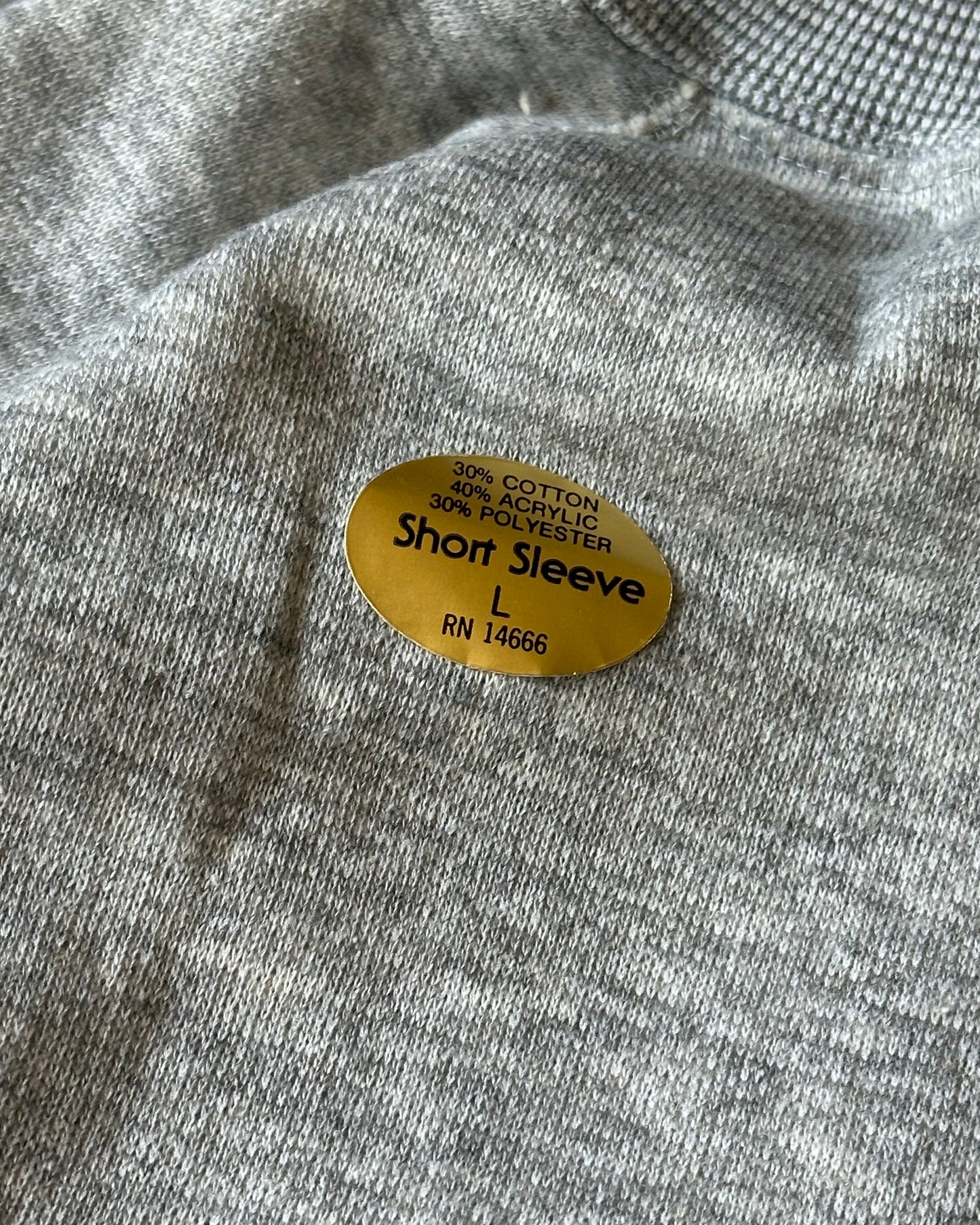 1980s - DSWT Grey JC Penney Short Sleeve Crewneck - M/L