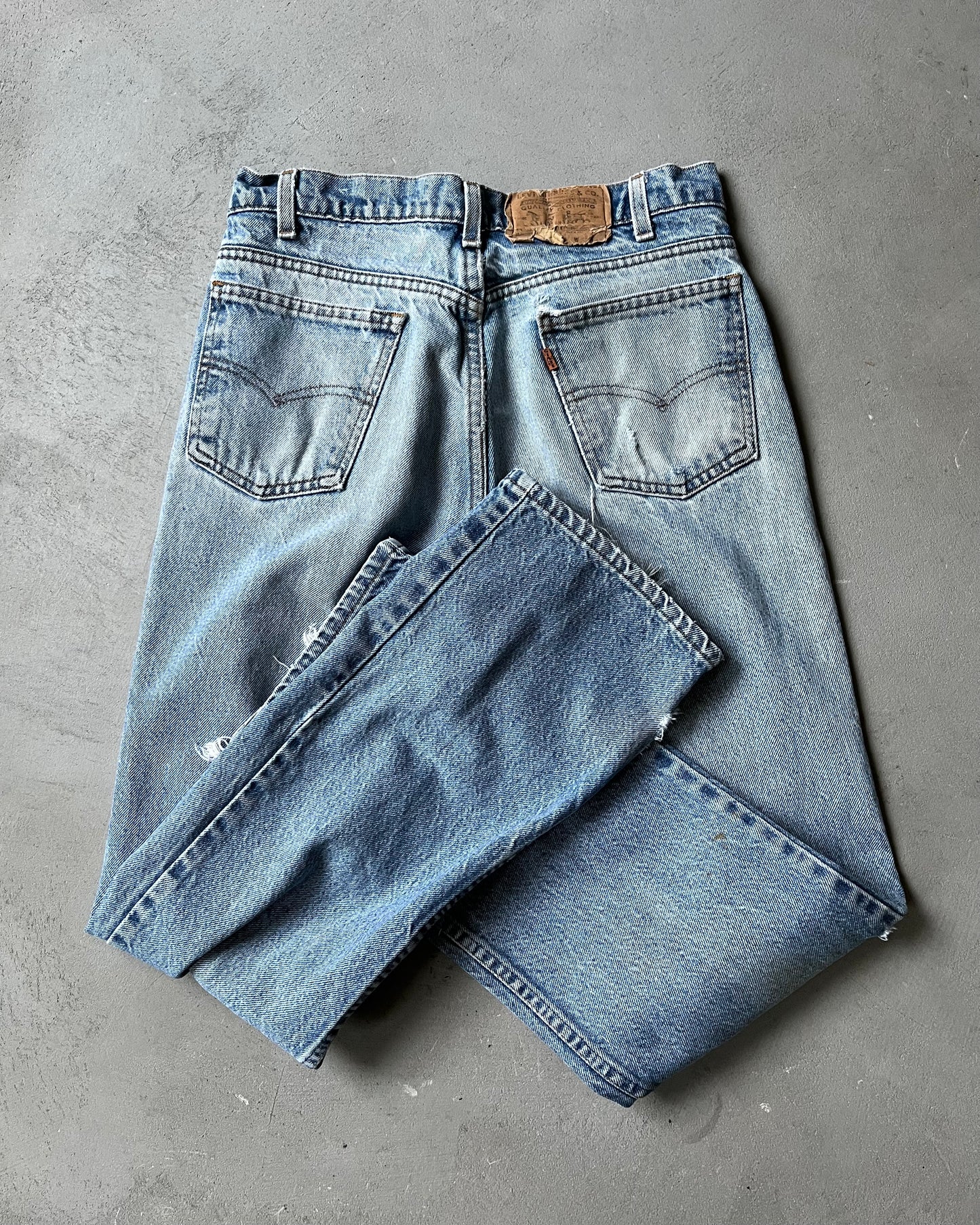 1970s - 505-0217 Orange Tab Levi's Jeans 29x30