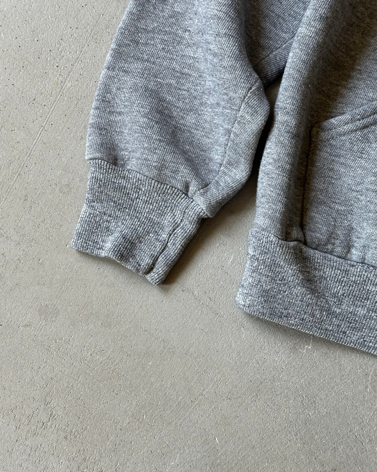 1980s - Grey Williams College Russell Hoodie - S