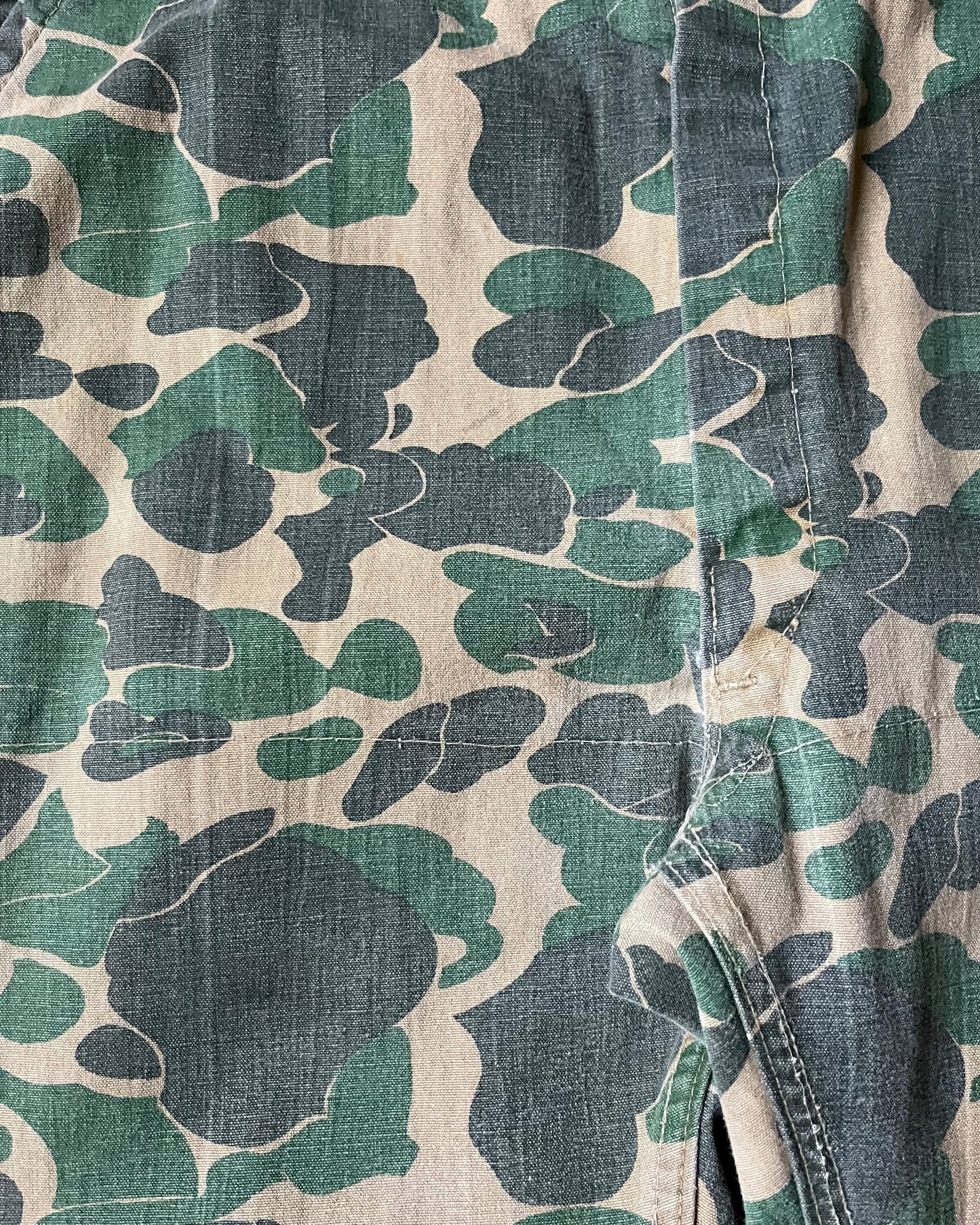 1960s - Frog Camo Hunting Pants - 36x28