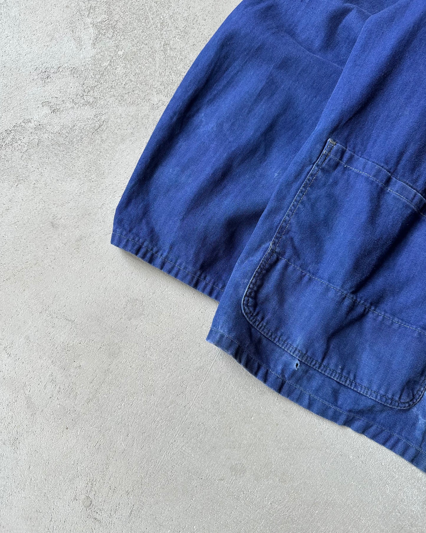 1980s - Blue HBT Euro Chore - XL
