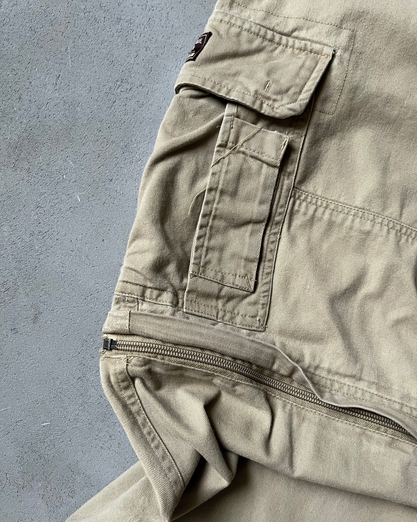 2000s - Tan Abercrombie & Fitch Cargo Pants - L