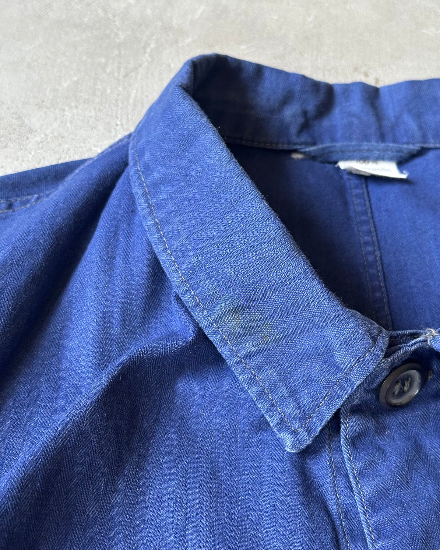 1980s - Blue HBT Euro Chore - XL