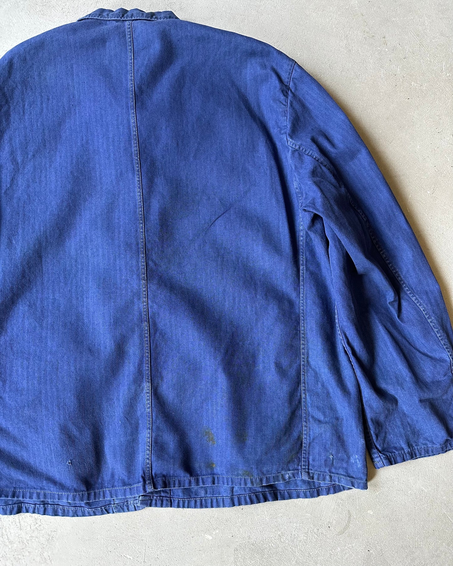 1980s - Blue HBT Euro Chore - XL