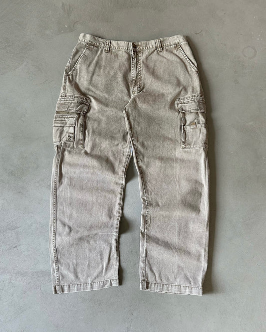 2000s - Light Brown Woolrich Cargo Pants - 37x31