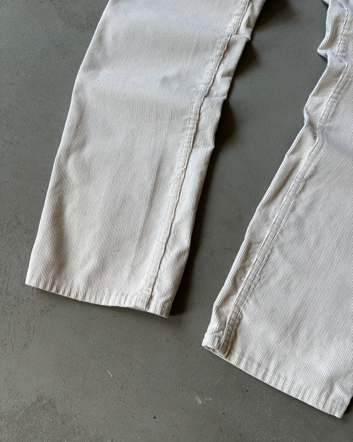 1980s - Cream GAP Pioneer Women's Corduroy Pants - 28x33