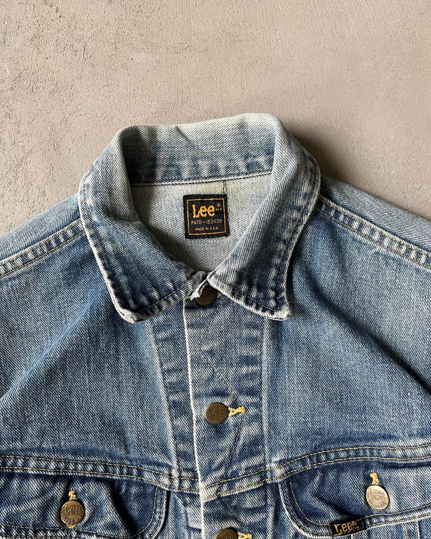 1990s - LEE Riders Denim Jacket - S