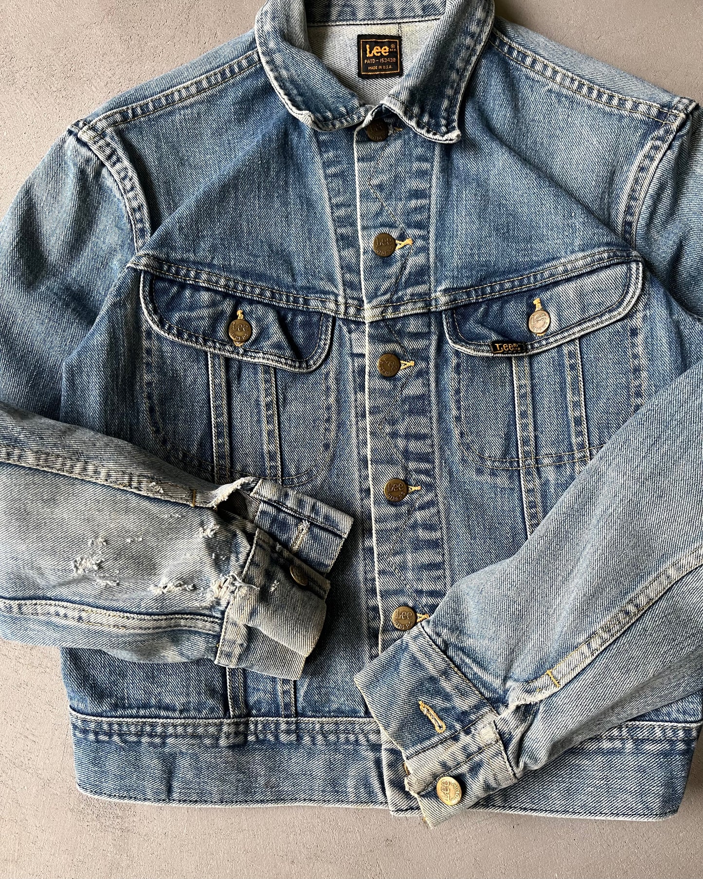 1990s - LEE Riders Denim Jacket - S