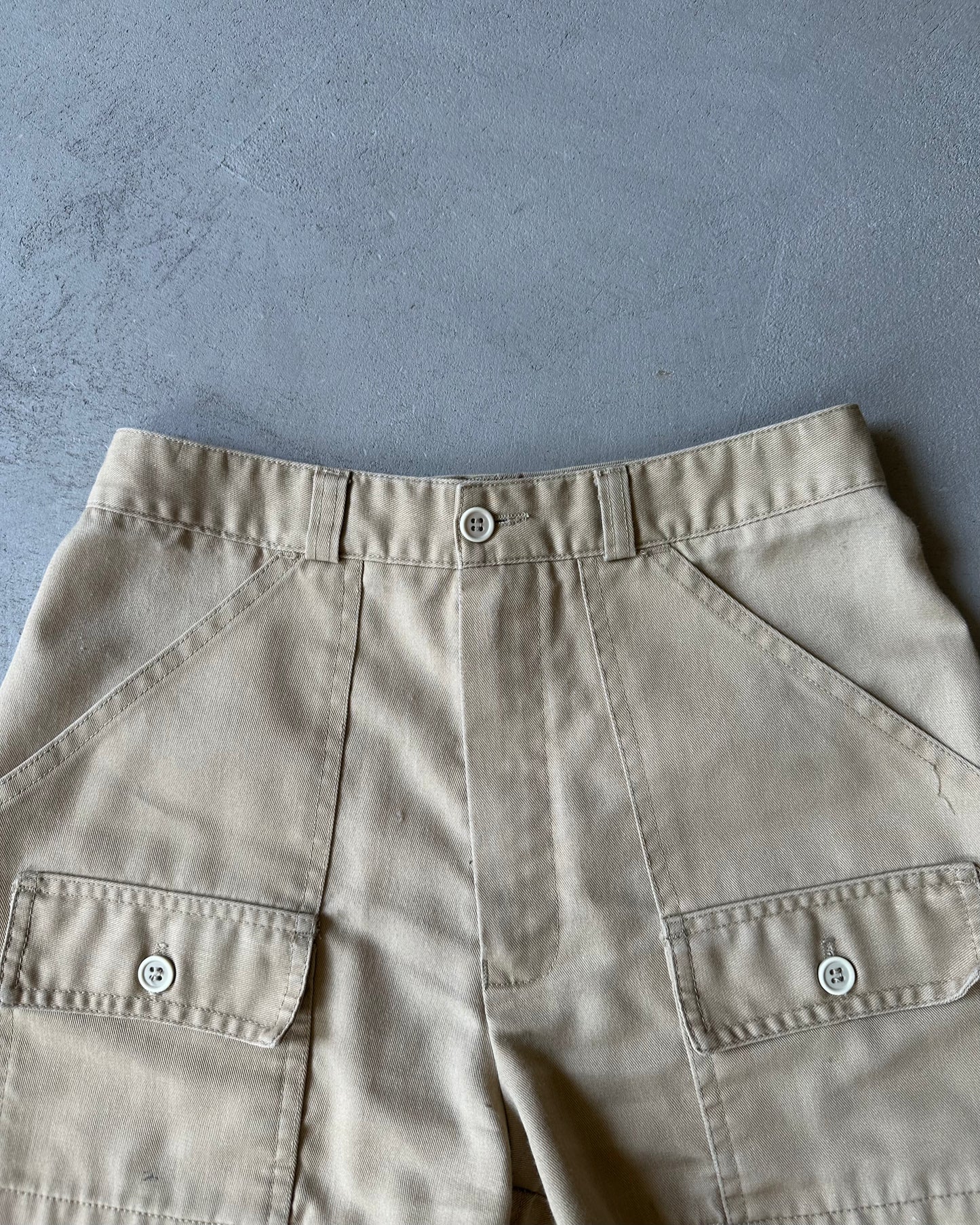 1970s - Beige Bush Shorts - 25