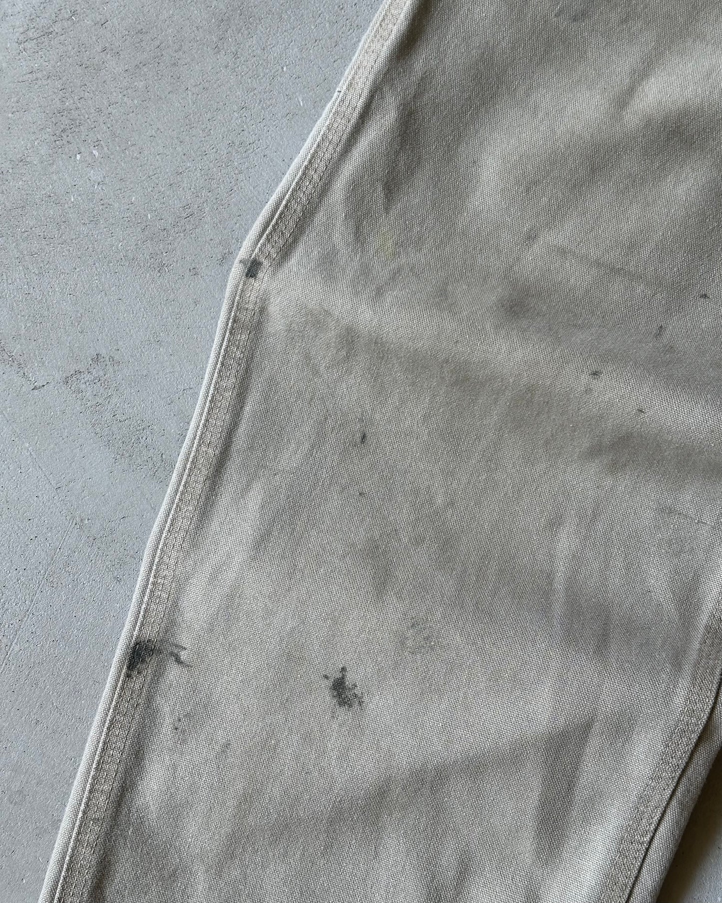 2000s - Beige Carhartt Work Pants - 36x29