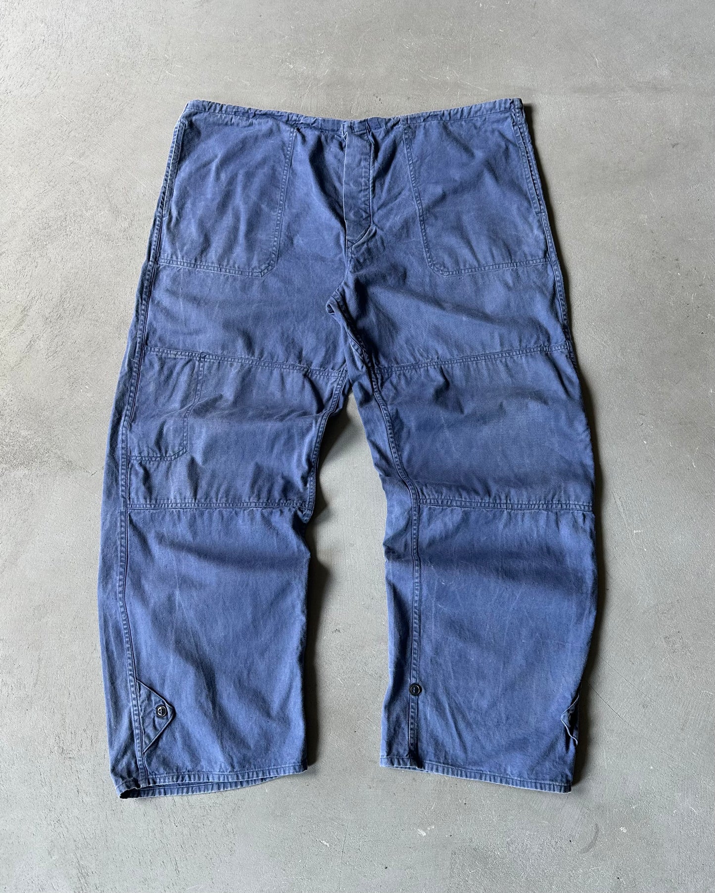 1980s - Blue Euro Work Pants - L