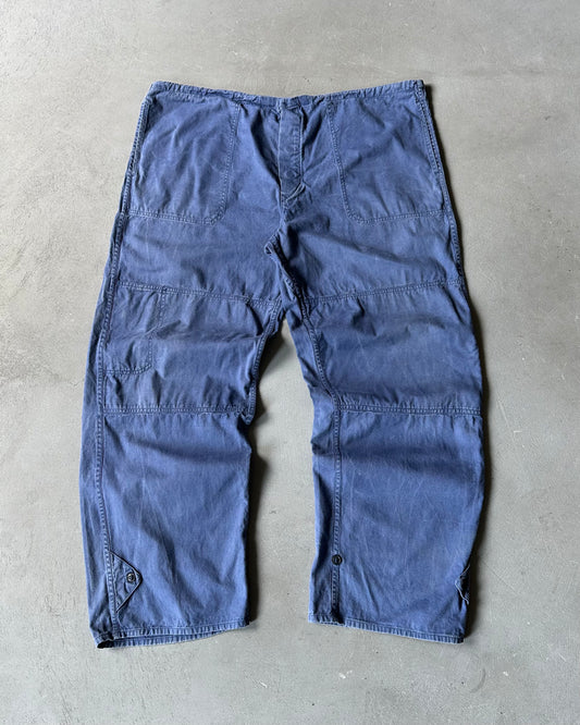 1980s - Blue Euro Work Pants - L