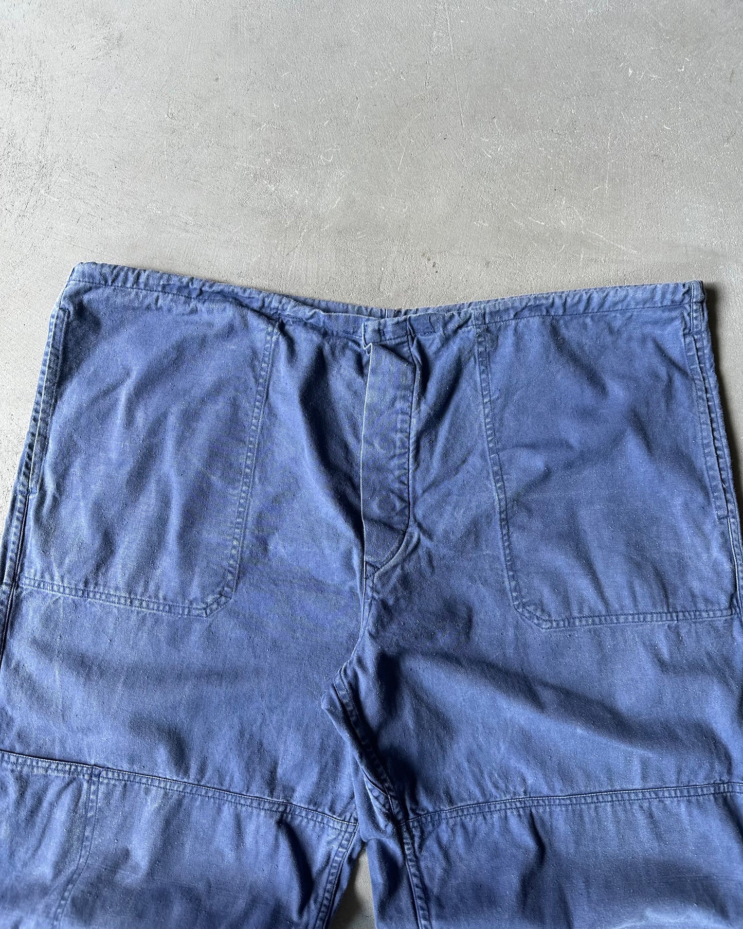 1980s - Blue Euro Work Pants - L