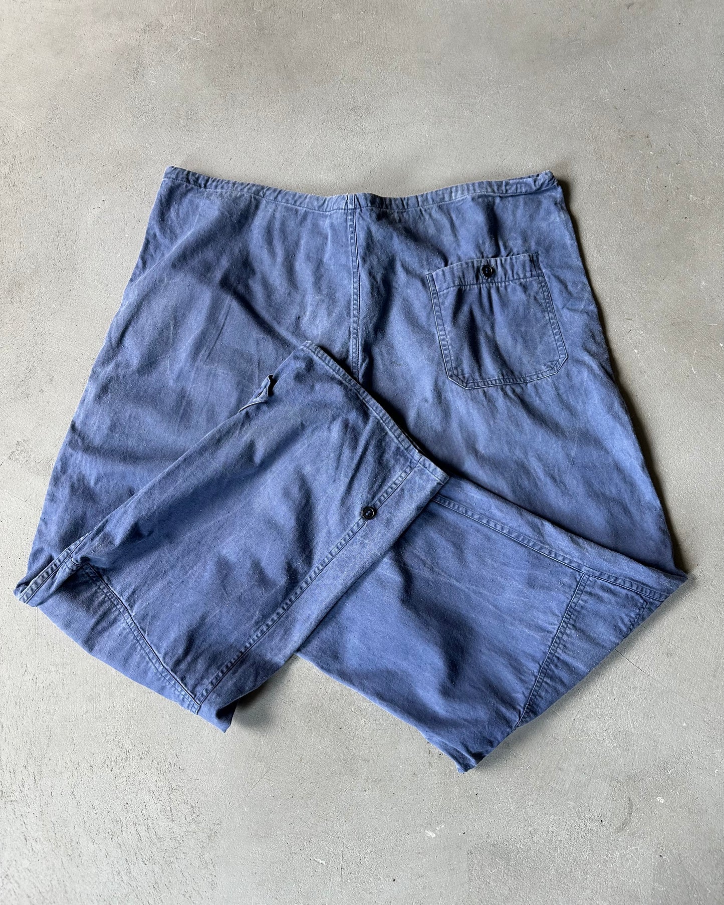 1980s - Blue Euro Work Pants - L