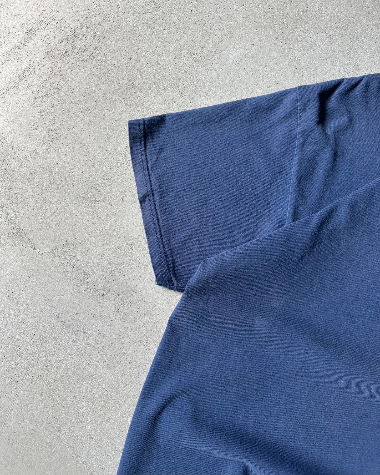 1990s - Navy Microsoft Research T-Shirt - L