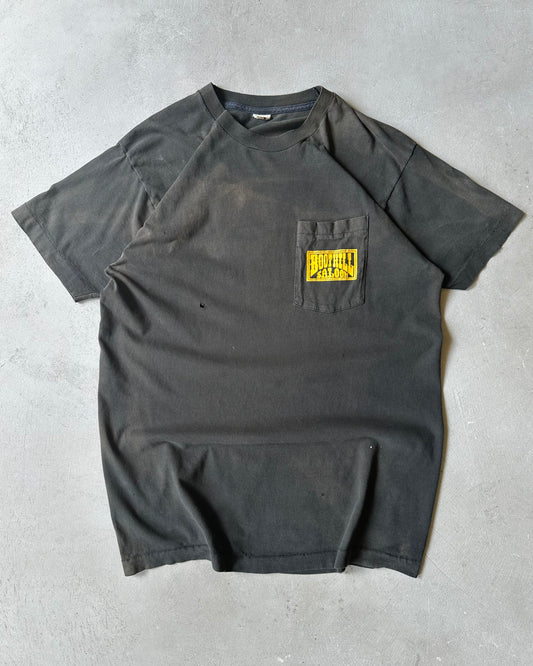1980s - Faded Black Boot Hill T-Shirt - L/XL
