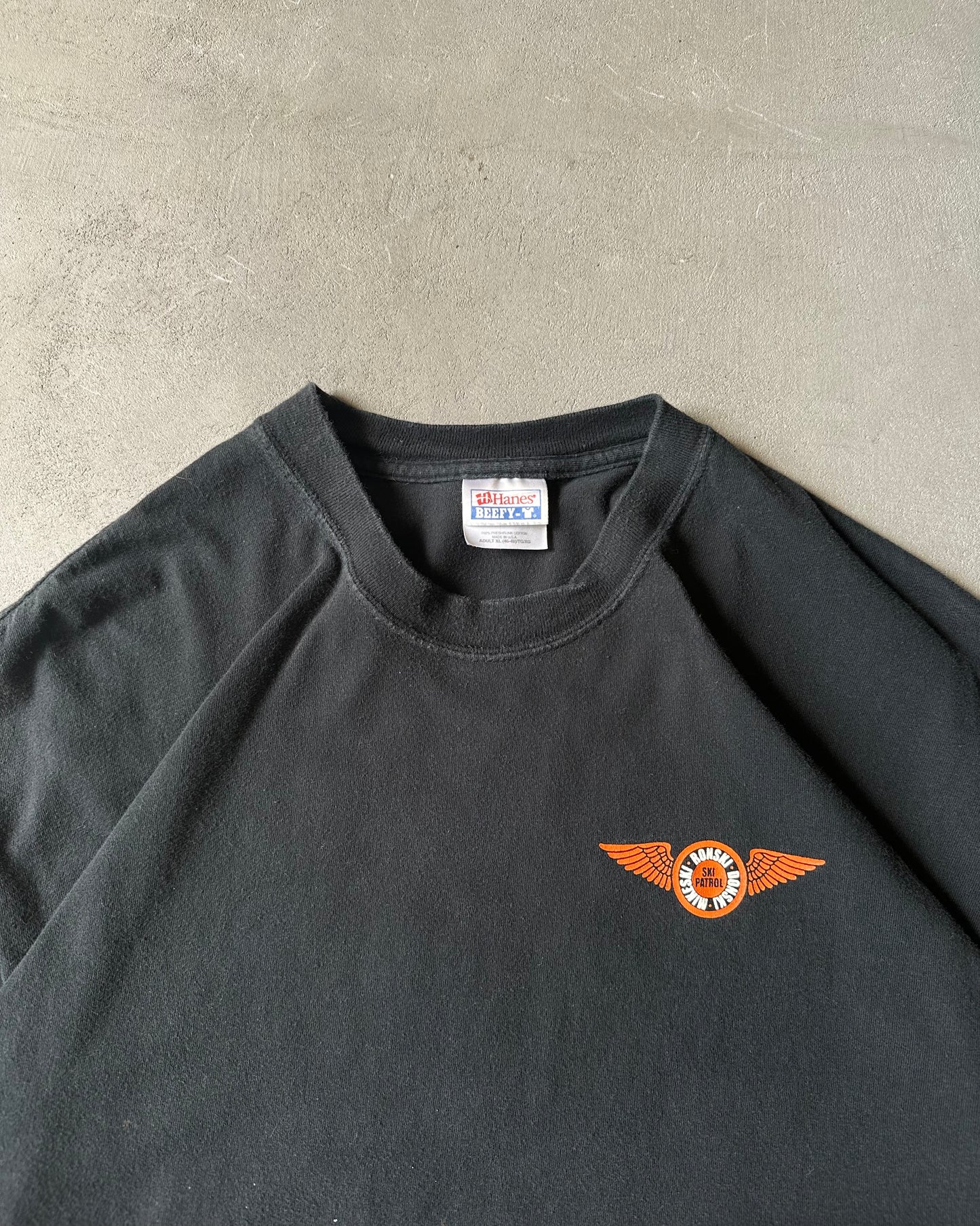 1990s - Black Heavy-D T-Shirt - XL
