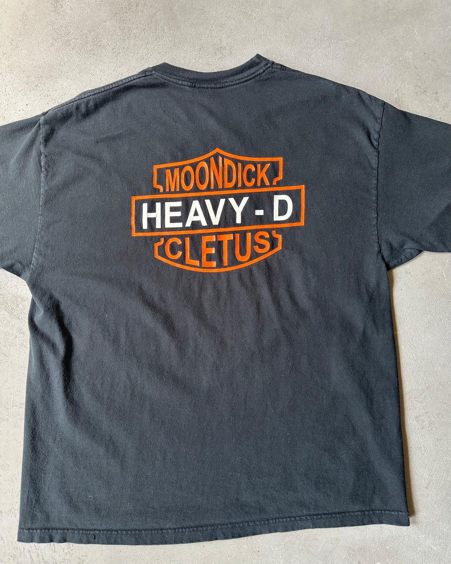 1990s - Black Heavy-D T-Shirt - XL