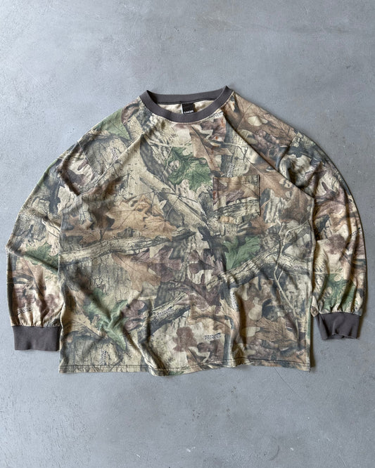1990s - Camo Longsleeve - L