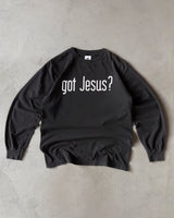 1990s - Black "Got Jesus?" Longsleeve - S/M
