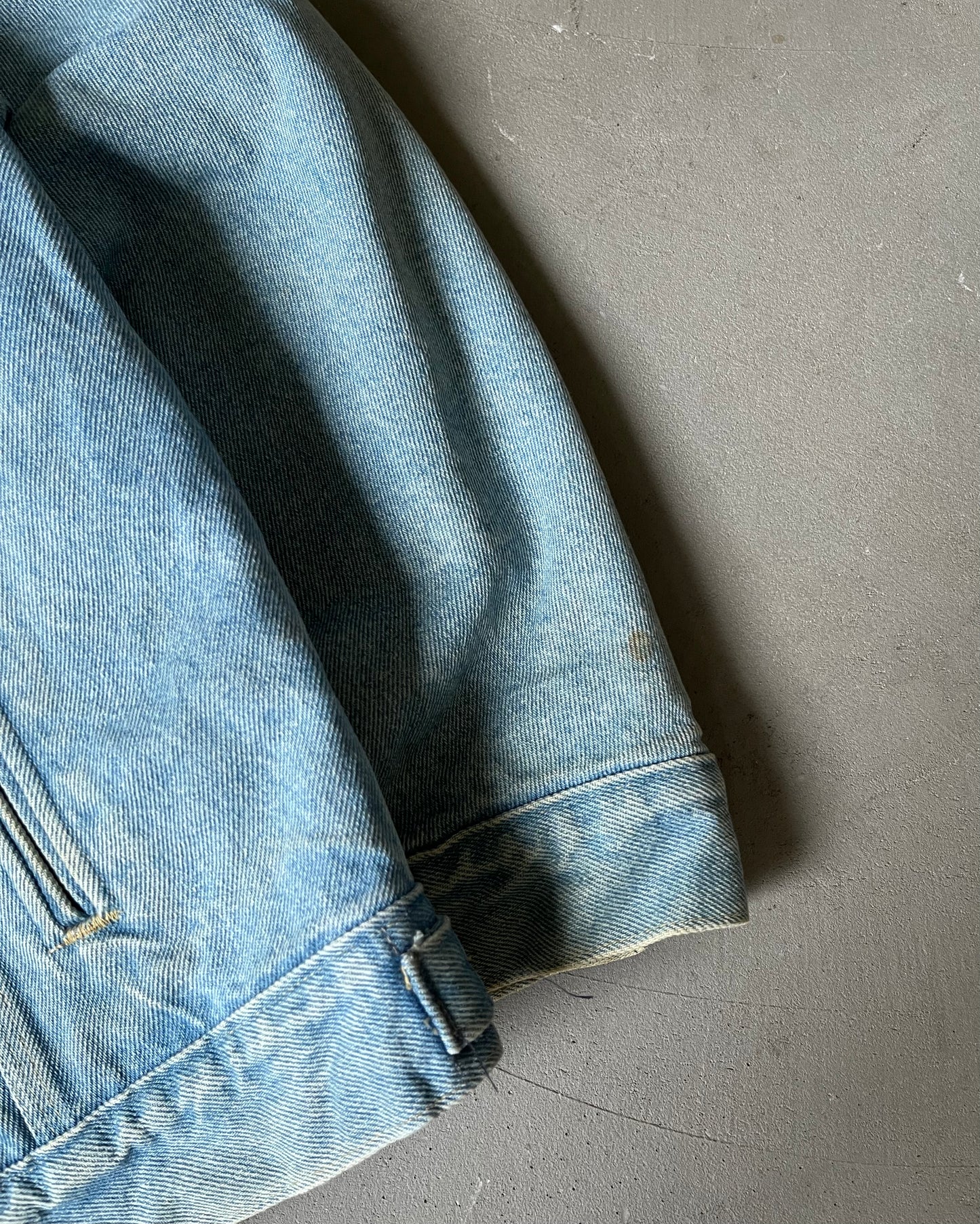 1990s - Carhartt Lined Denim Jacket - L/XL