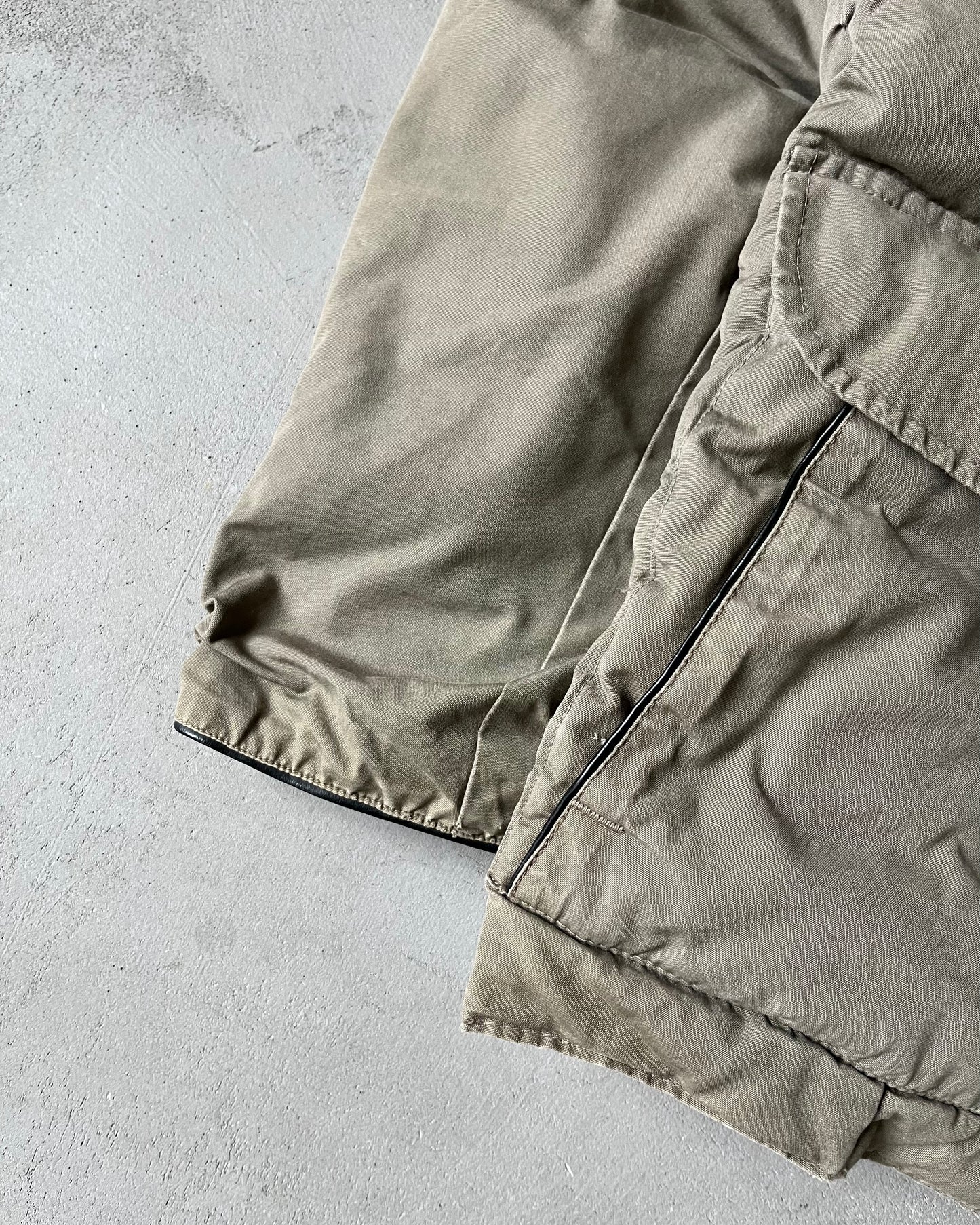 1950s - Beige Comfy Down Jacket - S/M