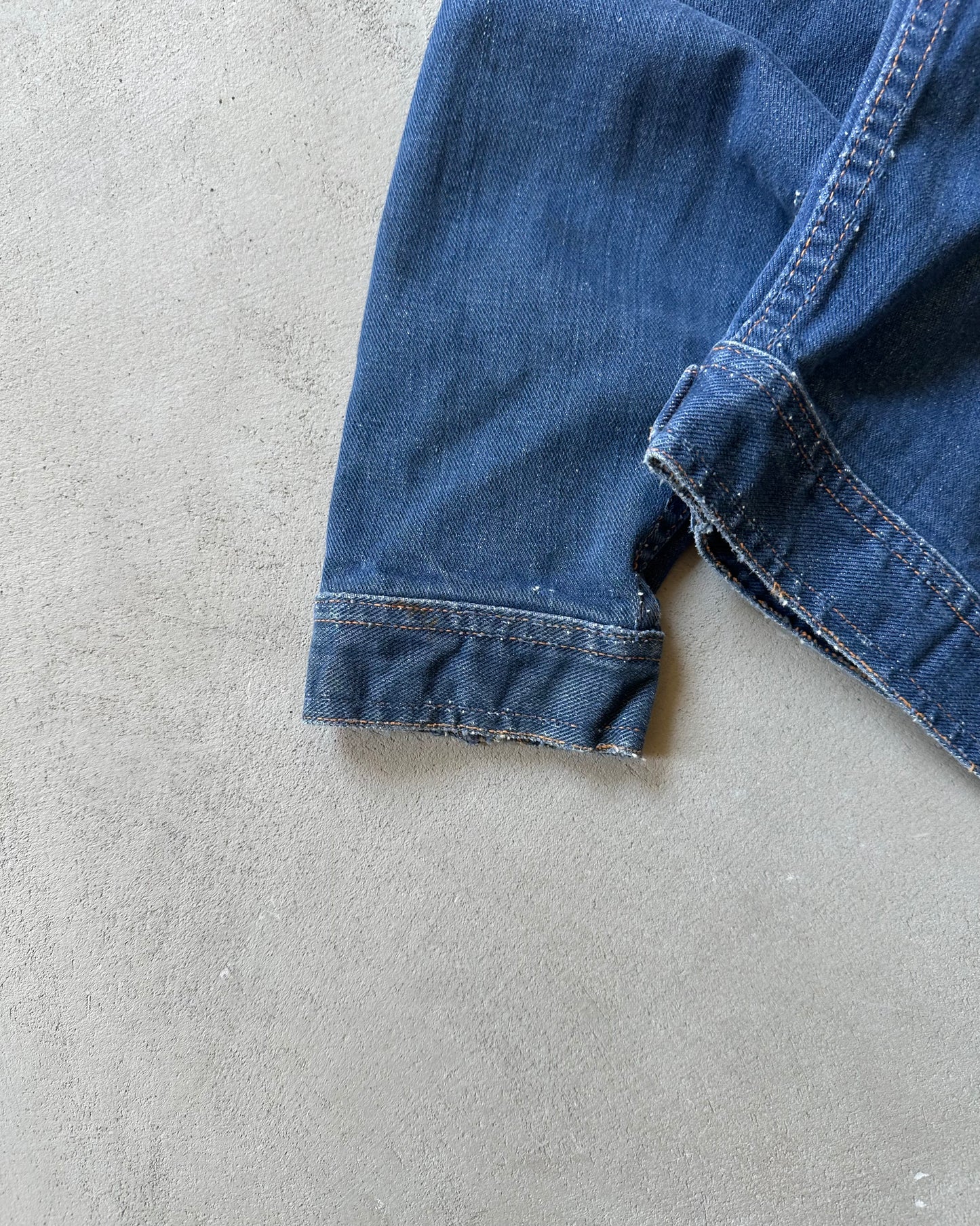 1960s - Distressed Roebuck Denim Jacket - XS/S